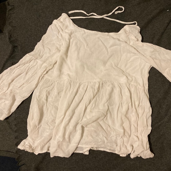 White Bohemian Top - Picture 1 of 5